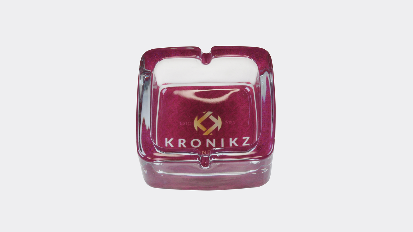 Kronikz London Glass Ashtray